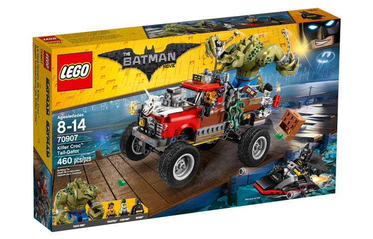 LEGO super qahramonlari "Betmen: Killer Crocning ulkan aravasi" (70907)