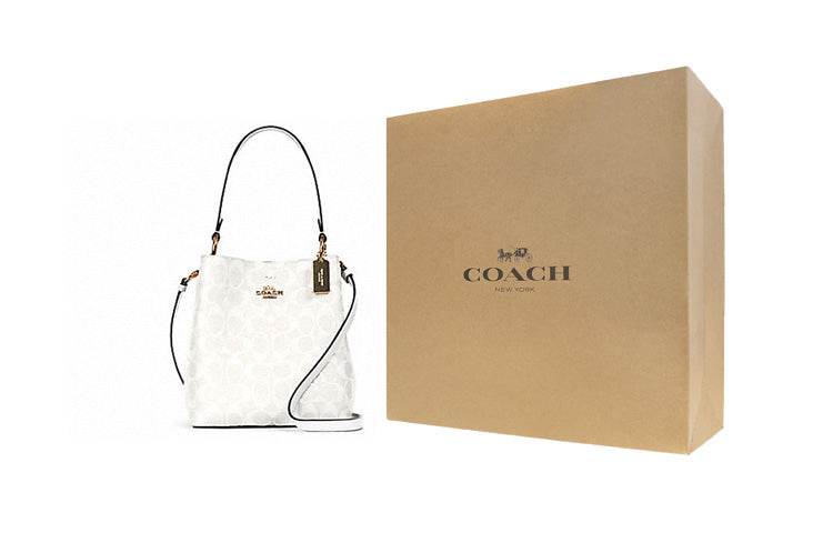 Сумка женская Coach Town 21 Old Flower Full Print - Boxette Shop