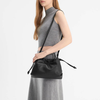 Сумка женская Charles&Keith Soft Leather Drawstring Design Cloud - Boxette Shop