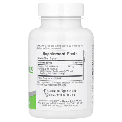 Пищевая добавка NaturesPlus PRO Cranberry Plus, 60 капсул - Boxette Shop