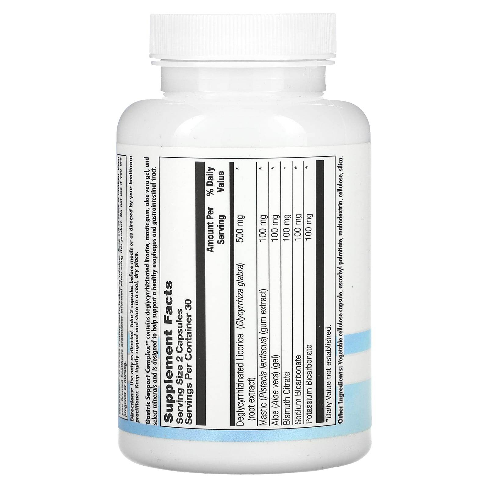 БАД Nutra BioGenesis Gastric Support Complex, 60 капсул - Boxette Shop