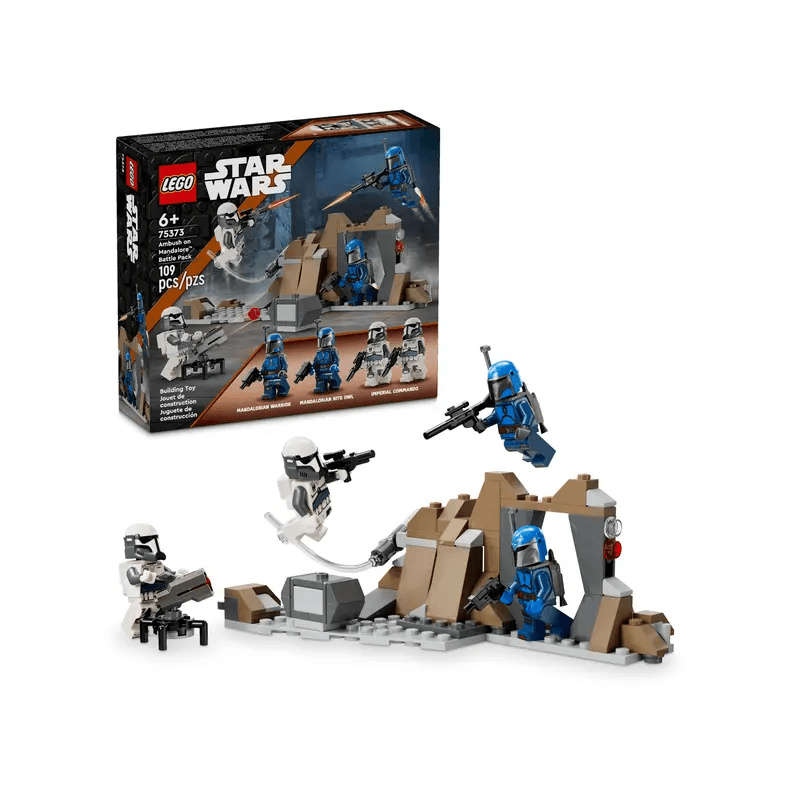 Конструктор LEGO Star Wars Mandalorian Ambush Set (75373) - Boxette Shop