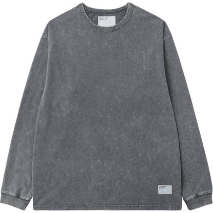 Лонгслив мужской Carhartt WIP label batik washed - Boxette Shop