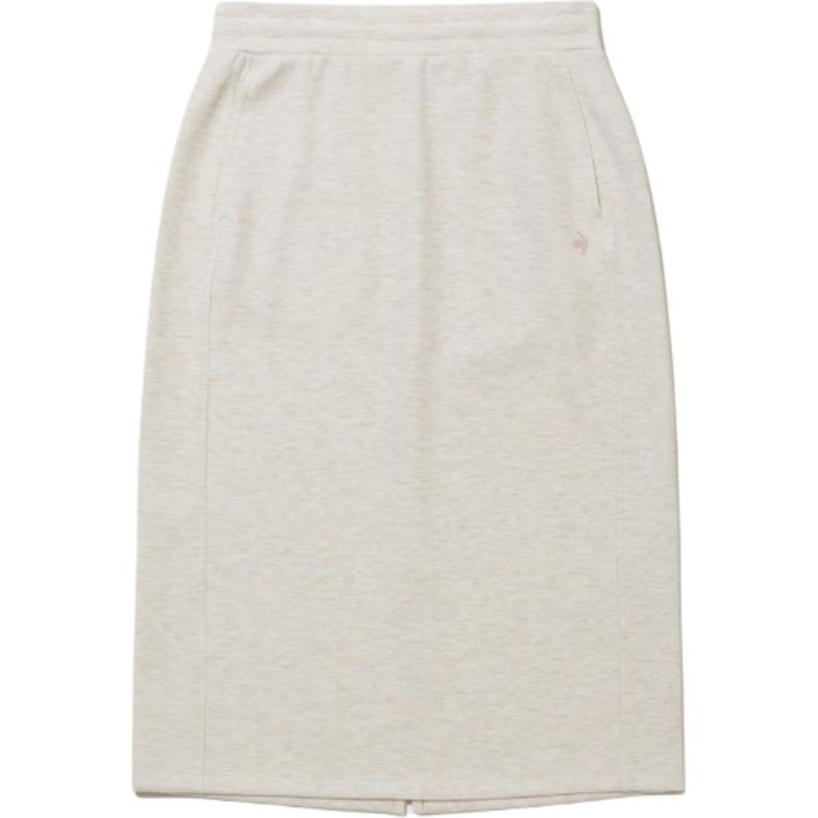 Le coq le coq sportif tekis rangli orqa bo'lingan yarim uzunlikdagi tasodifiy maxi yubkalar ayollar