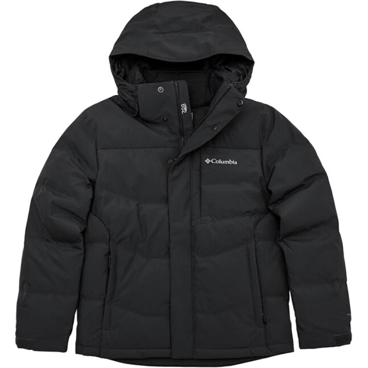 Columbia columbia fw25 omni-water repellent - gold dot heat reflective technology утолщенный носить теплый ветрозащитный водонепроницаемый дышащий 700 пушистый гусиный пух куртка мужская