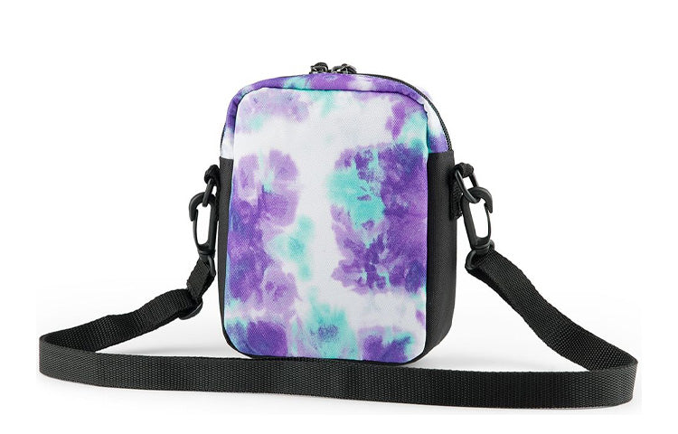 Vans logotipi fermuarli poliester yelkali oddiy erkaklar va ayollar juftligi binafsha rang