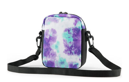 Vans logotipi fermuarli poliester yelkali oddiy erkaklar va ayollar juftligi binafsha rang