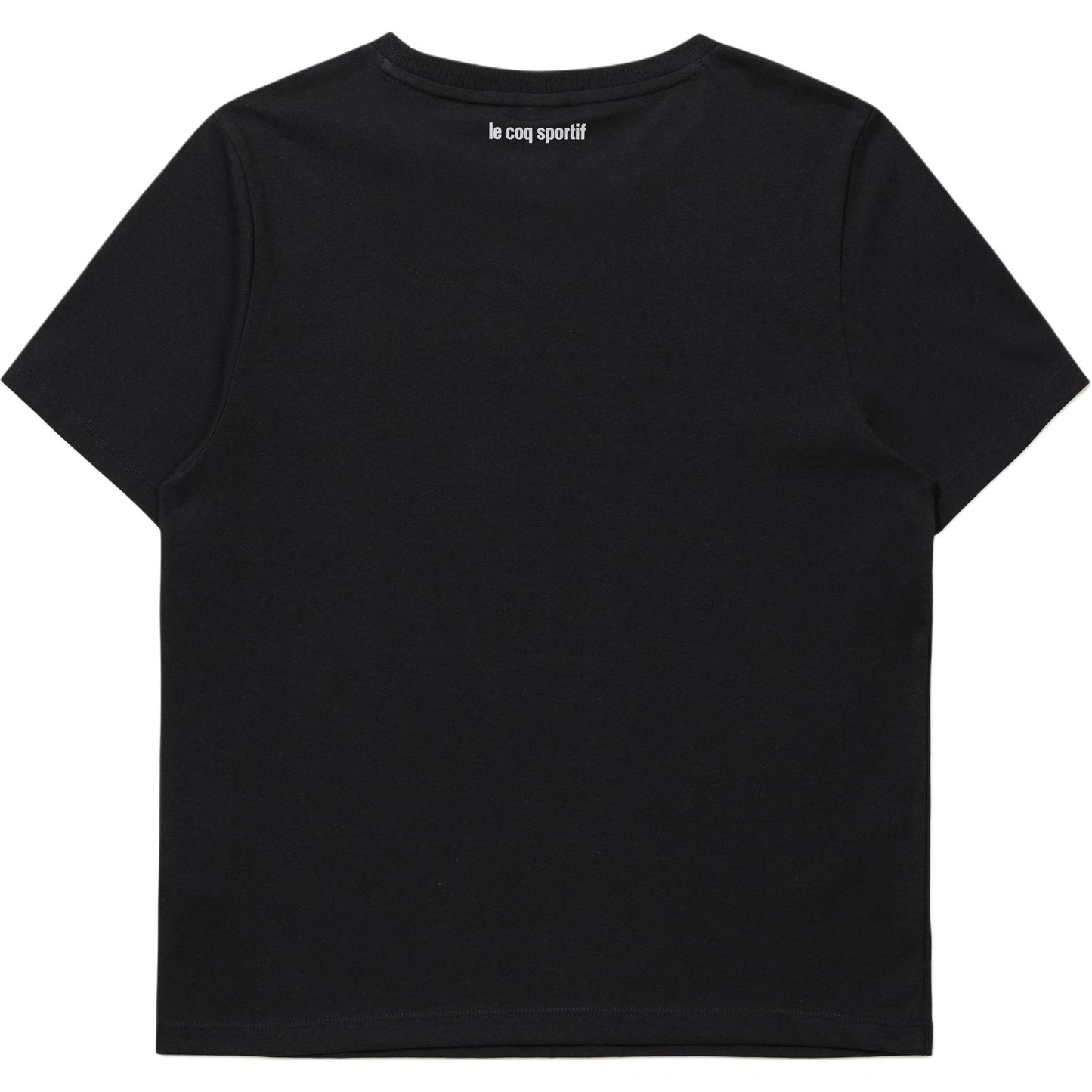 Le coq le coq sportif bosma naqshli dumaloq bo'yinli kalta yengi ayollar futbolkasi