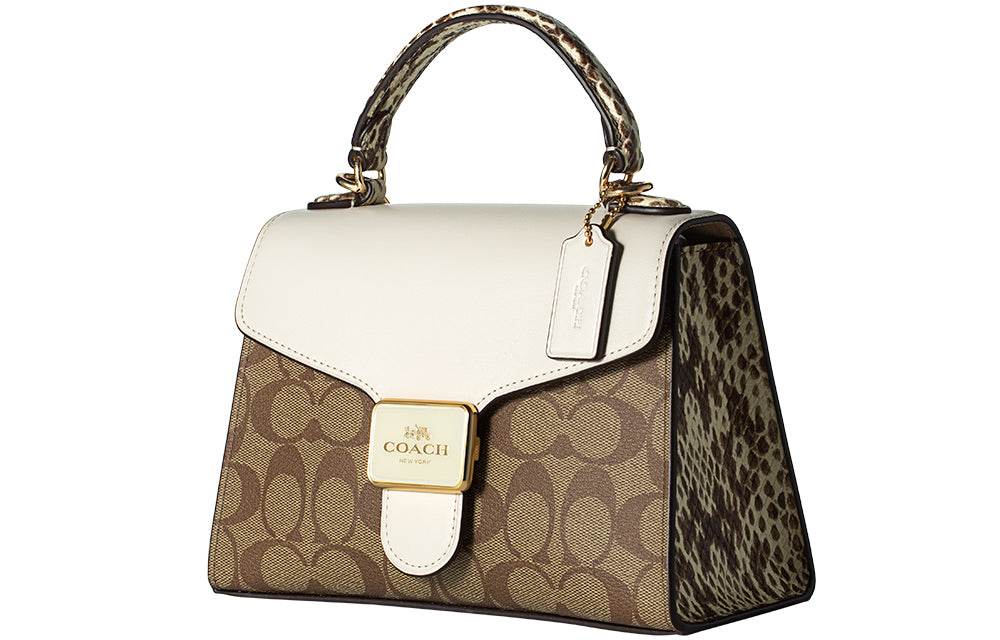 Сумка женская Coach Pepper 22 Classic Old Flower Flap - Boxette Shop