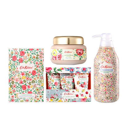 Cath kidston набор гелей-скрабов для душа "грейпфрут" успокаивающий и ароматный набор из 4/6