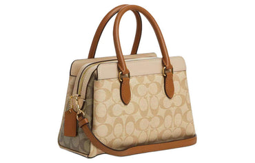 Сумка женская Coach Darcie 26 Logo Colour Blocking Canvas - Boxette Shop
