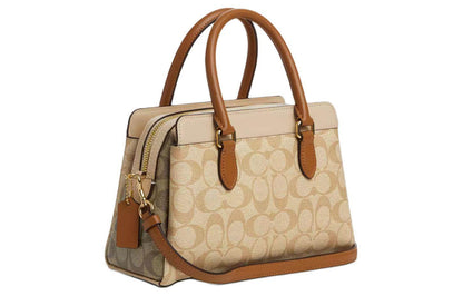 Сумка женская Coach Darcie 26 Logo Colour Blocking Canvas - Boxette Shop