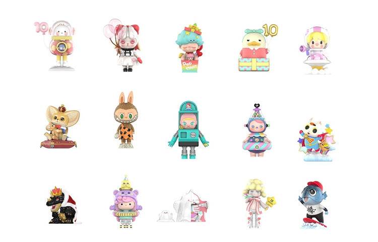 Фигурки Pop Mart 10th Anniversary Limited Edition - Boxette Shop