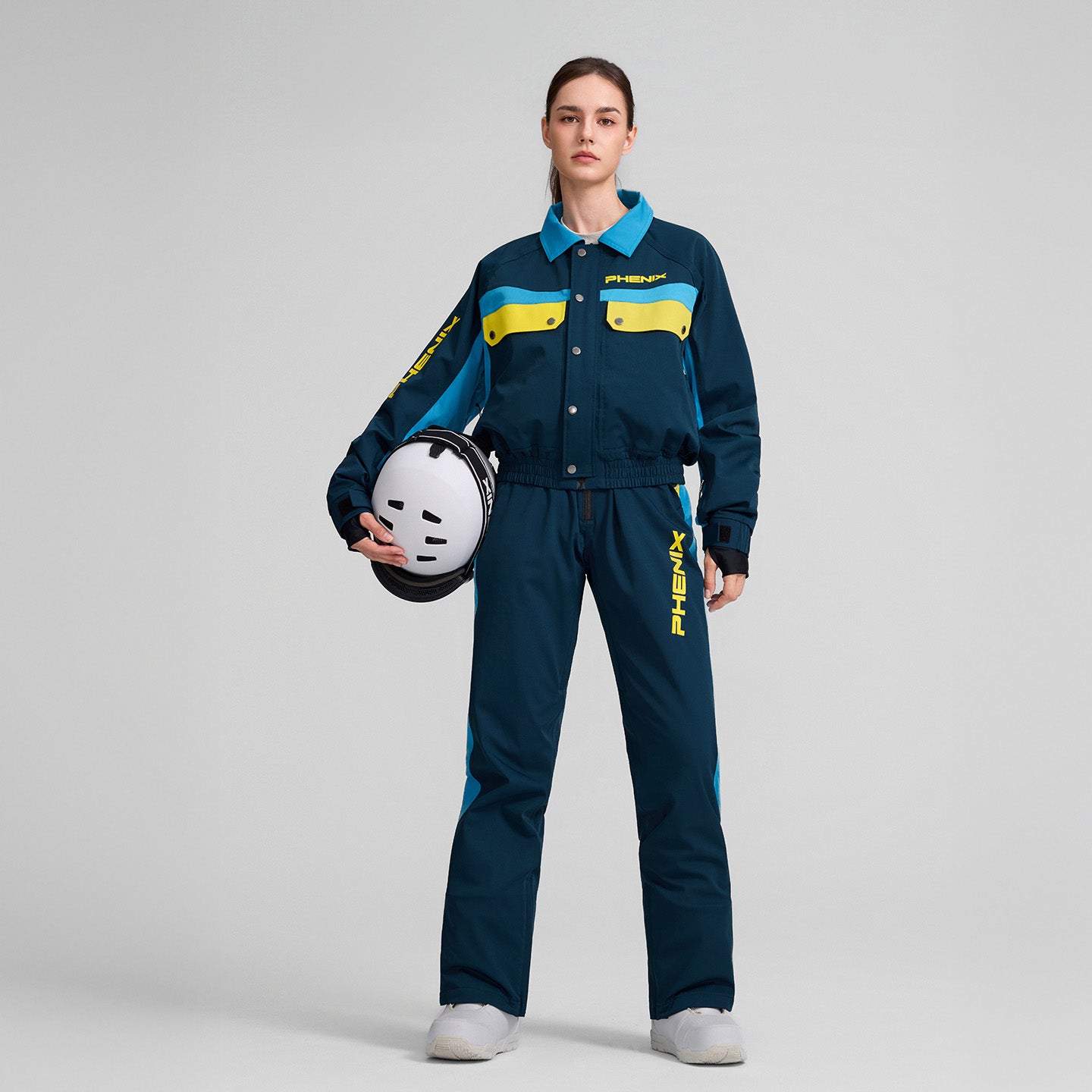 Брюки лыжные женские Phenix Retro Colorblock