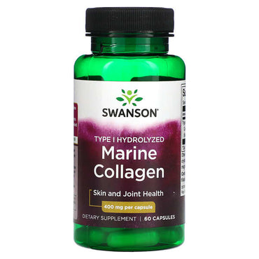 БАД Swanson Marine collagen, 400 мг, 60 капсул