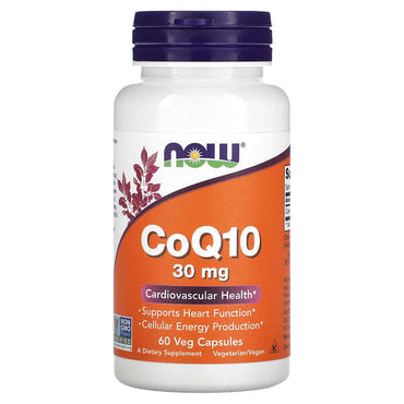 БАД NOW Foods, CoQ10, коэнзим