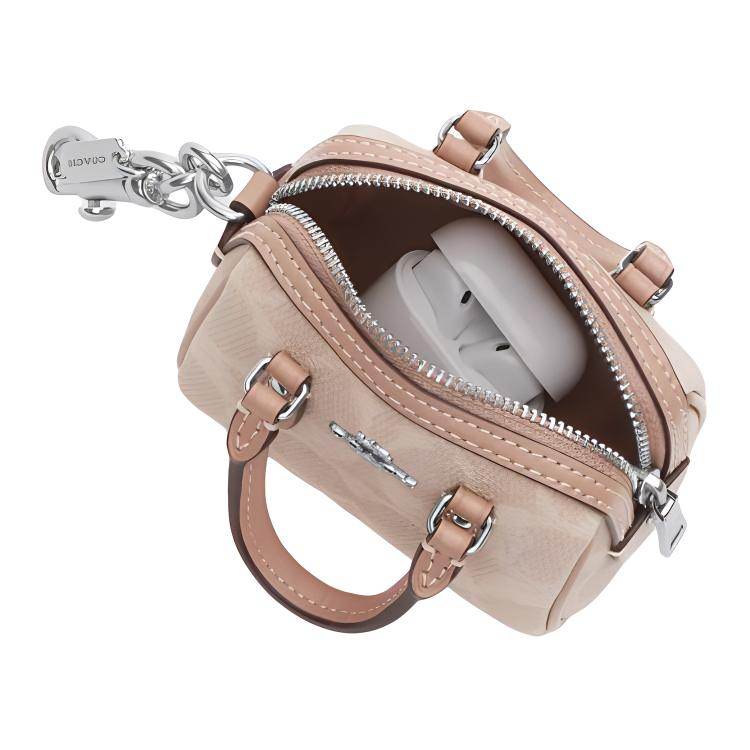 Сумка женская Coach Roan 10 Brand Classic Print - Boxette Shop