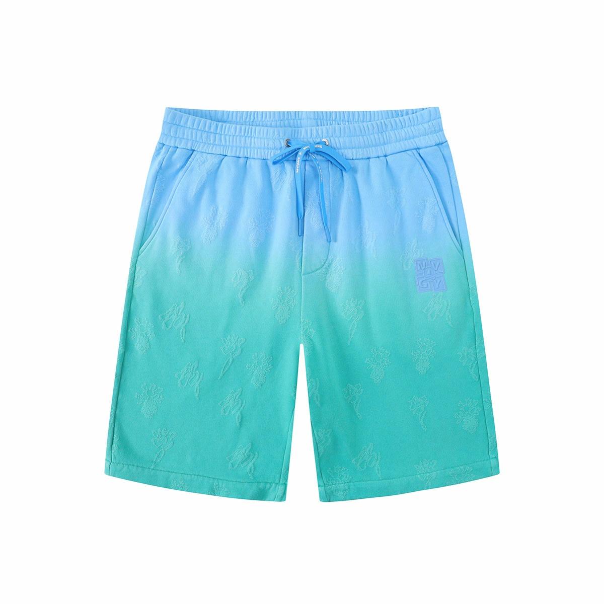 Navigare x yosh italyan kichkina yelkanli qayiqli gradient quyuq jakkard to'liq bosma tanga tekis tasodifiy shortilar erkaklar modellari