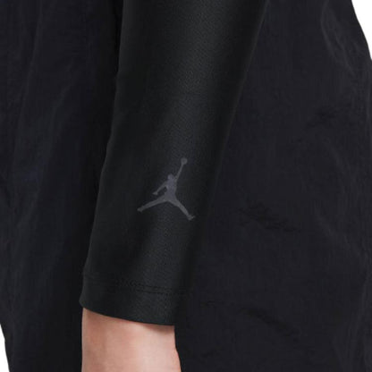 Jordan qattiq trikotaj qattiq oriq uzun yengli qora tanli ayollar kostyumi