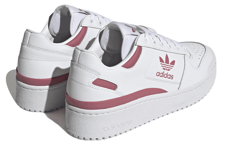 Кроссовки женские Бело-розовые Adidas Forum Bold - Boxette Shop