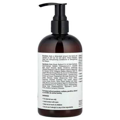 Укрепляющий шампунь California Gold Nutrition, Beauty, розмарин и мята, 355 мл - Boxette Shop