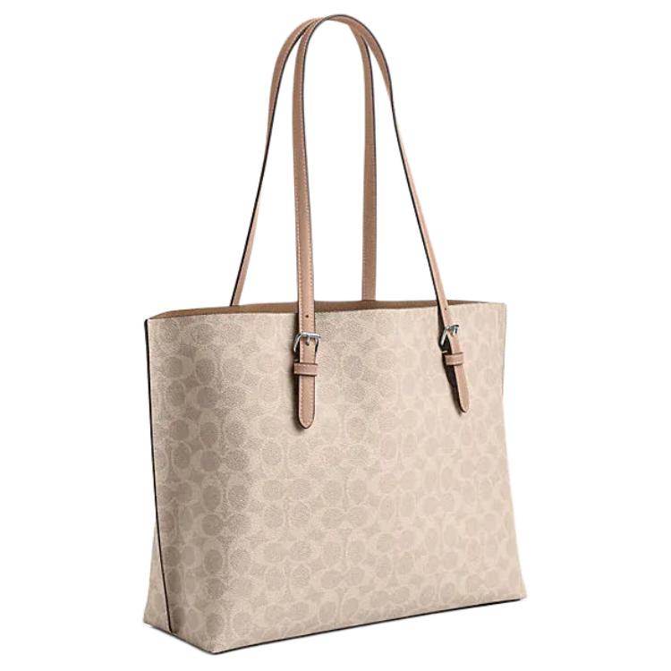 Сумка женская Coach Mollie 34 Branded Logo Zip Closure - Boxette Shop