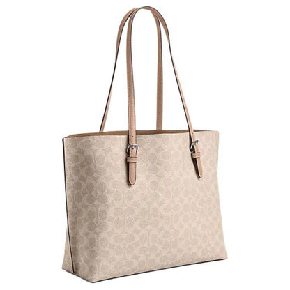 Сумка женская Coach Mollie 34 Branded Logo Zip Closure - Boxette Shop