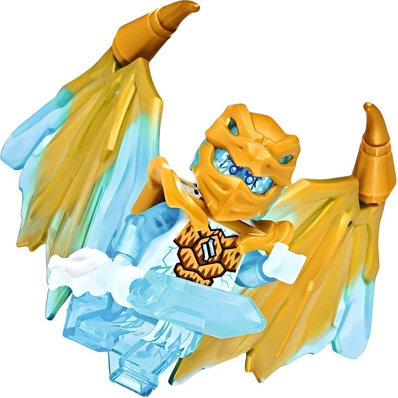Конструктор LEGO Ninjago: Золотой Дракон Зан (с журналом Bubble Ninjas Эпизод 65) - Boxette Shop