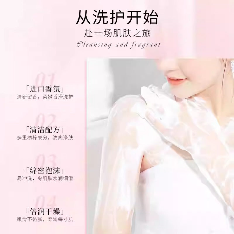 Cath kidston wild rose quince gift set uk imported skincare set shower gel body milk hand cream moisturising cleansing moisturising aroma effect 200ml+200g+30g+100g birthday gift for girlfriend