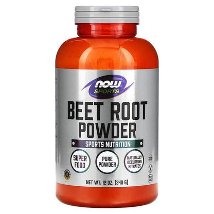 Спортивное питание NOW Foods, свекольный порошок, 340 г - Boxette Shop