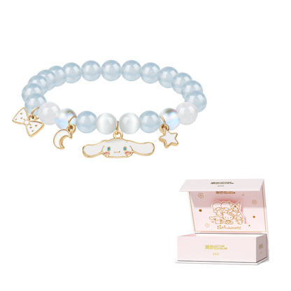 Браслет женский Hello Kitty Bow Rose Quartz