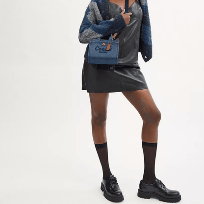 Сумка женская Coach Cargo 20 Cursive Logo Embroidery - Boxette Shop