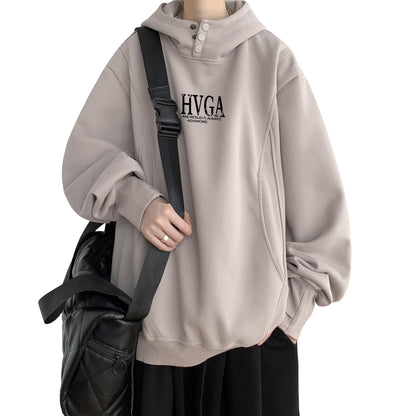 Erkaklar uchun HVGA ko'cha logotipli kapshonli