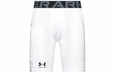Спортивные шорты under armour heatgear andromeda strong stretch training fitness sports shorts мужские белые