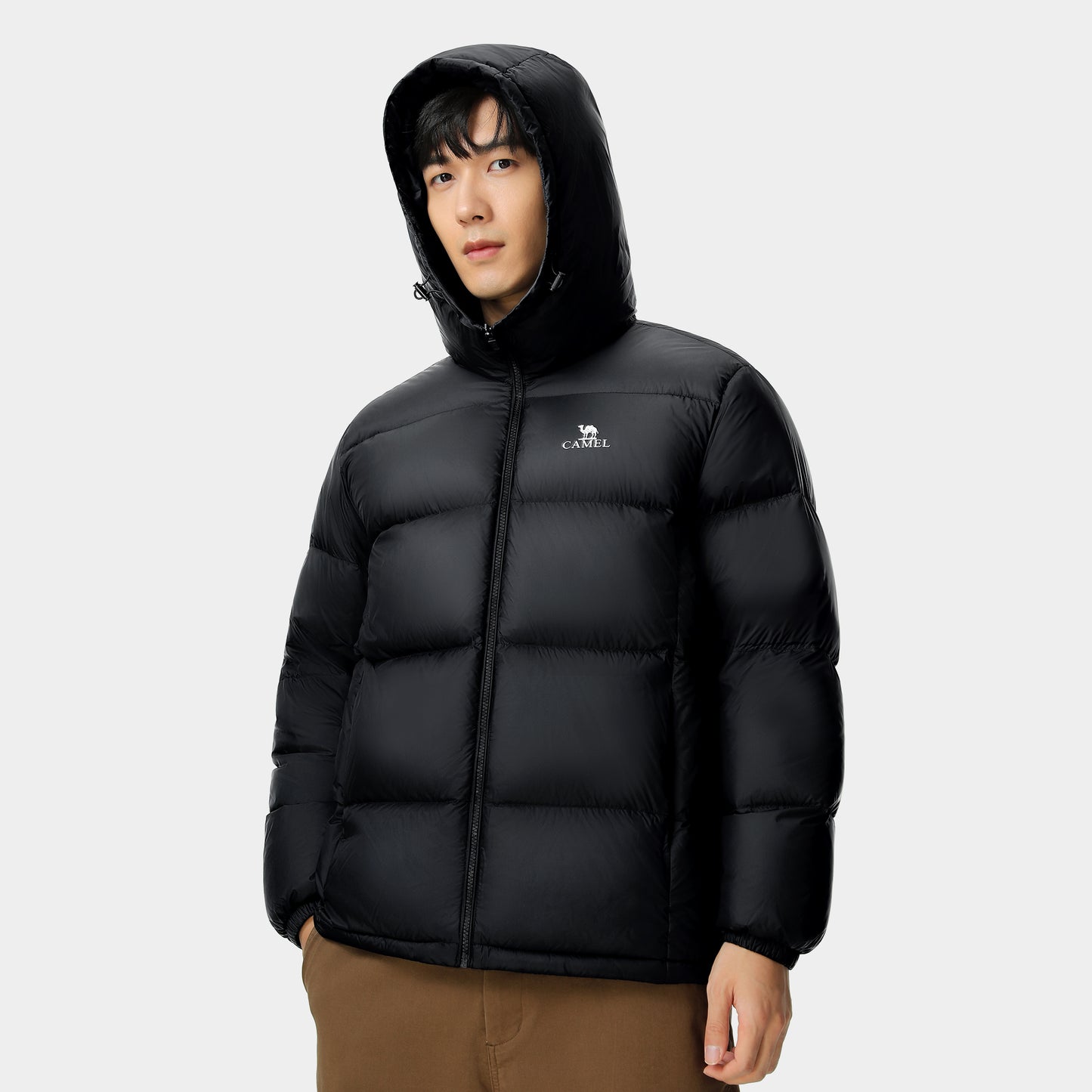 Пуховик мужской Camel Warm Series Black Warm
