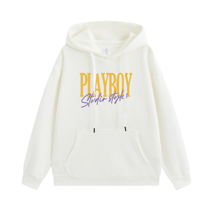 Erkaklar uchun Playboy kapshonli ko'ylagi