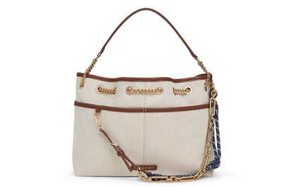 Сумка женская Charles&Keith Canvas Collection Soft Knot Chain - Boxette Shop