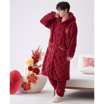 Yizhuang erkaklar pijamasi