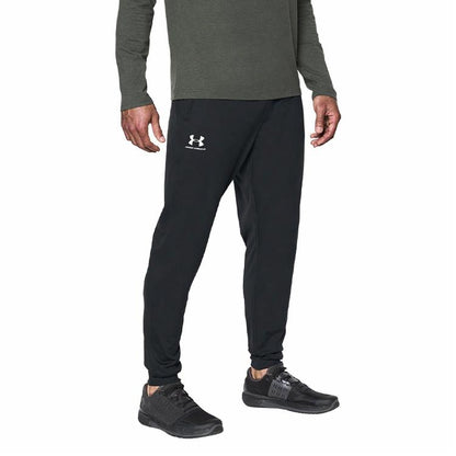 Under armour sportstyle sportstyle joggers cropped casual running long knit sweatpants men's black