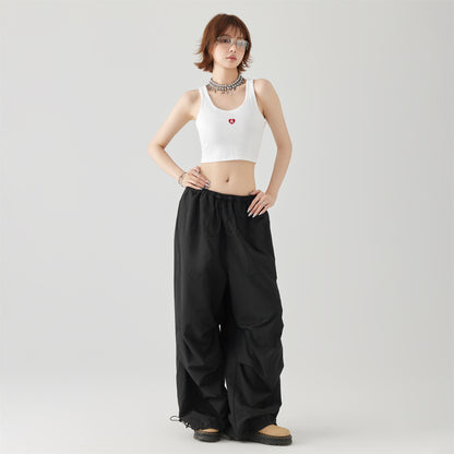 Golfkrossning asosiy modellari kashtado'zlikni yaxshi ko'radi tashqi kiyim yengsiz kamzulga kalta shirin salqin uslubdagi achchiq qizning pastki ichki qismi yuqori yelek ayollar