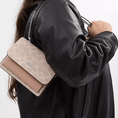 Сумка женская Coach Klare 18 Brand Logo Buckle - Boxette Shop