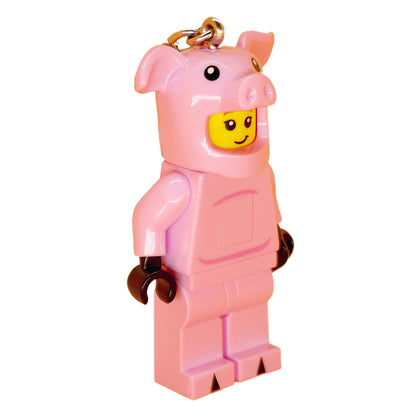 LEGO porlayotgan pushti cho'chqa kaliti (KE212H)