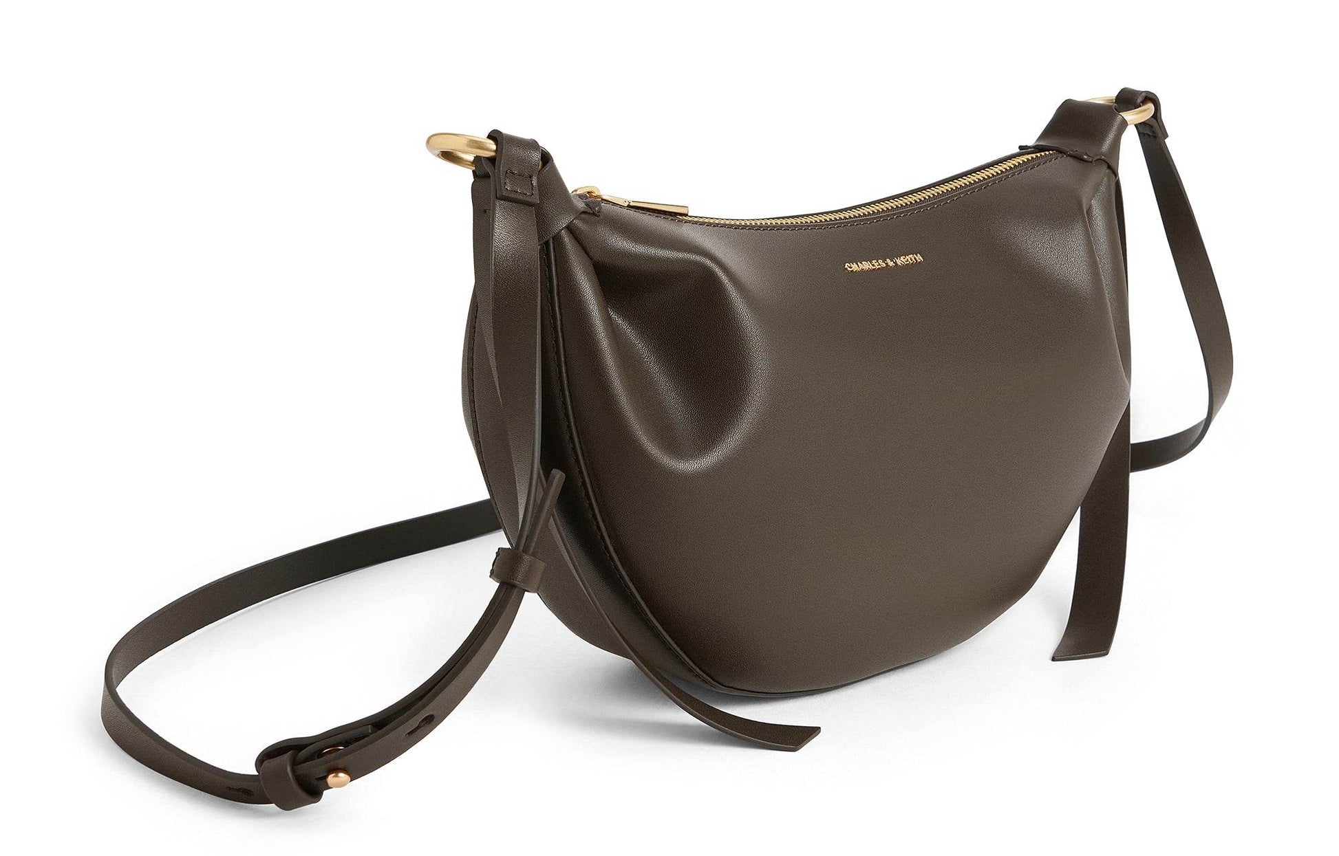 Сумка женская Charles&Keith Noir Oat Dark Moss - Boxette Shop