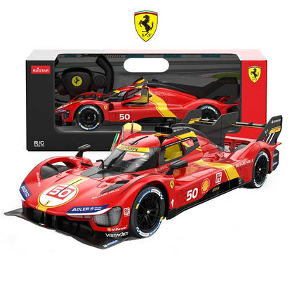 Rastar Ferrari 499P masofadan boshqarish pulti avtomobili