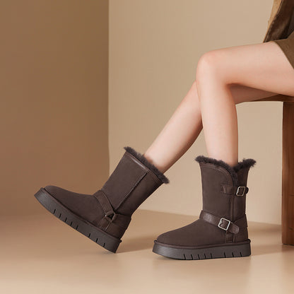 Rosa Bianca qishki qisqa ayollar etiklari