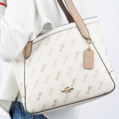Сумка женская Coach 27 Carriage Old Flower Bottom - Boxette Shop