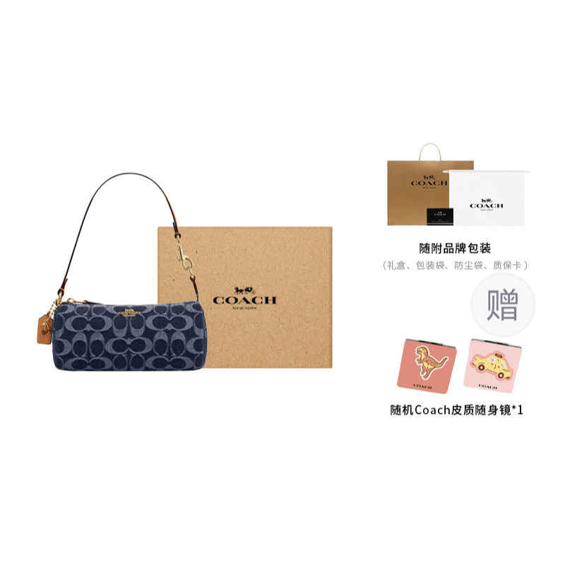 Сумка женская Coach Nolita 20 Classic Logo Zip Closure - Boxette Shop