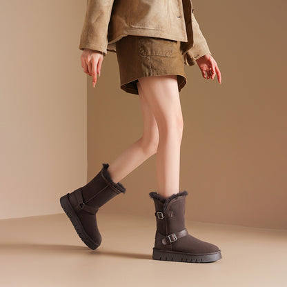 Rosa Bianca qishki qisqa ayollar etiklari