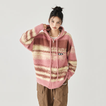 Кардиган женский Golfcross Retro Gradient Knit