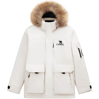 Пуховик Camel Warm Fleece Series Parker - Boxette Shop